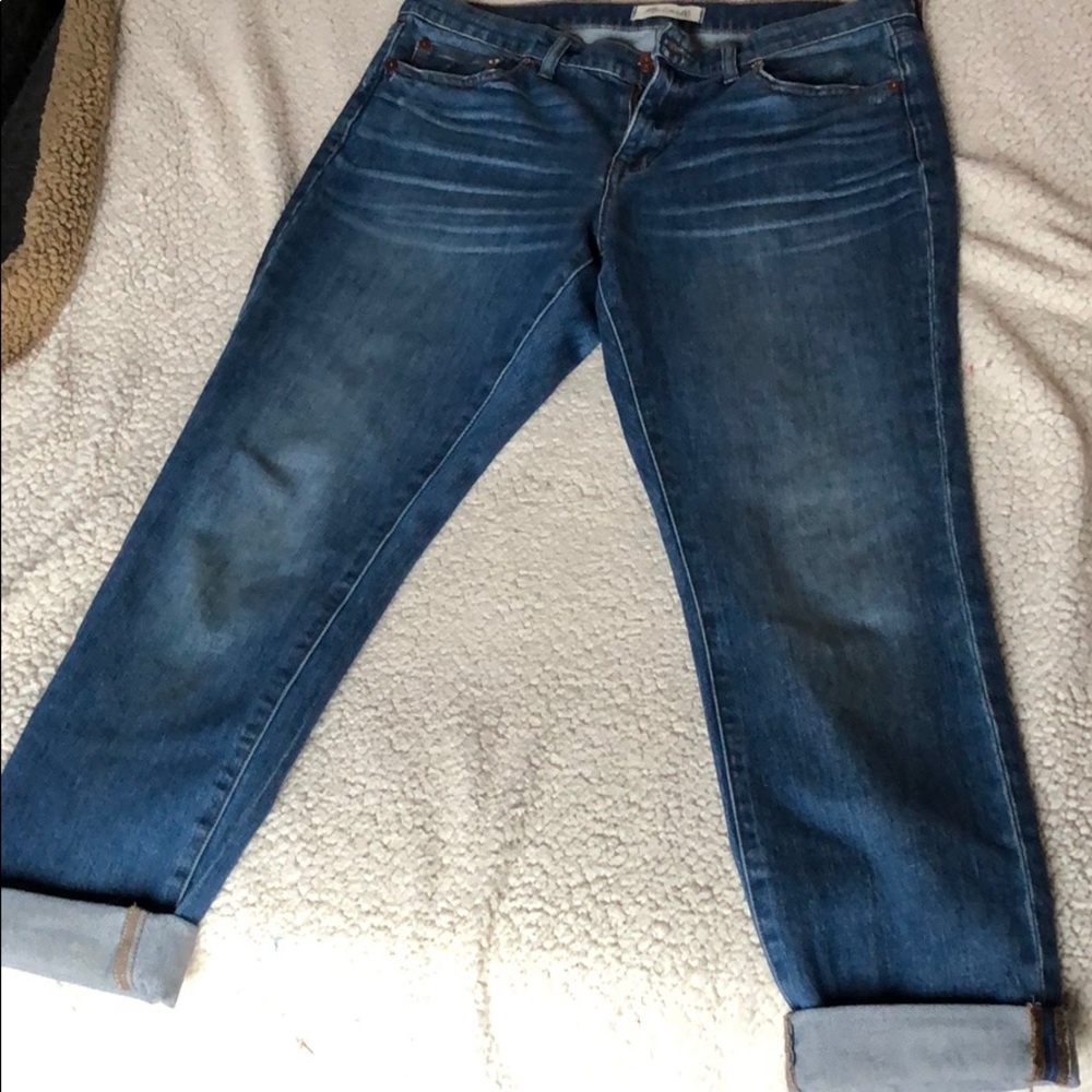 Madewell Cropped Slim Boyfriend Jean